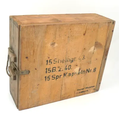 Wehrmacht Wooden M24 Stick Grenade Transport Box