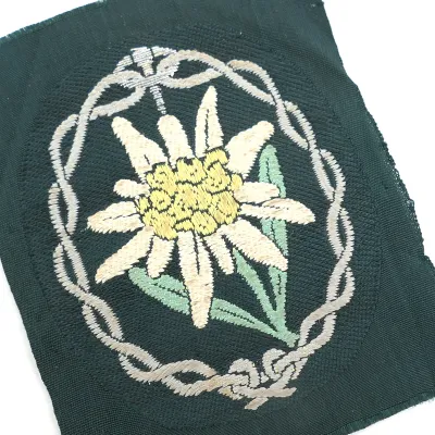 WH (Heer) BeVo Gebirgsjäger 'Edelweiß' Armbadge – image 2