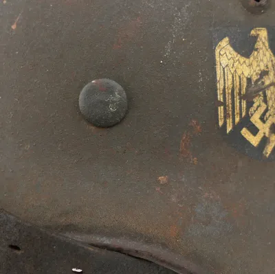WH (Heer) M35 SD Reissued Combat Helmet – image 4
