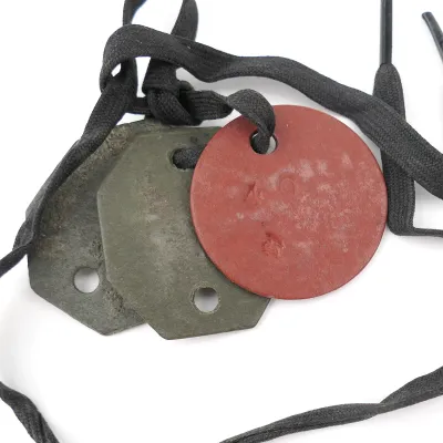WW2 British Dog Tags to 'Beckwith' – image 4